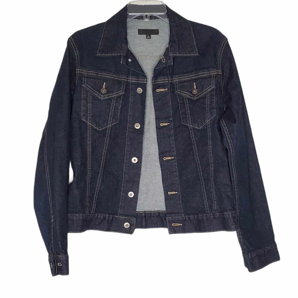 Uniqlo Dark Blue Denim Jean Jacket